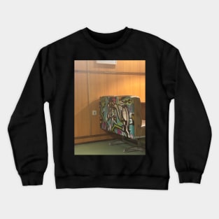 Gravity Art Sofa In Restaurant Crewneck Sweatshirt